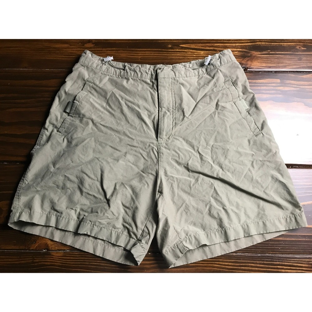Cherokee Shorts, Women's Size Medium, Greenish Tan, Hiking, Elastic Waist